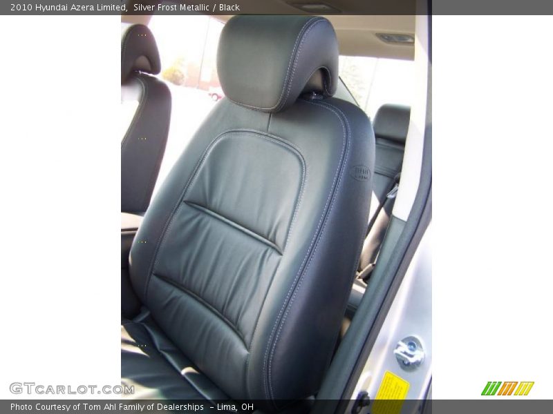 Silver Frost Metallic / Black 2010 Hyundai Azera Limited