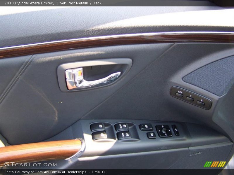 Silver Frost Metallic / Black 2010 Hyundai Azera Limited