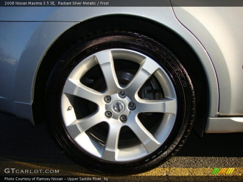 Radiant Silver Metallic / Frost 2008 Nissan Maxima 3.5 SE