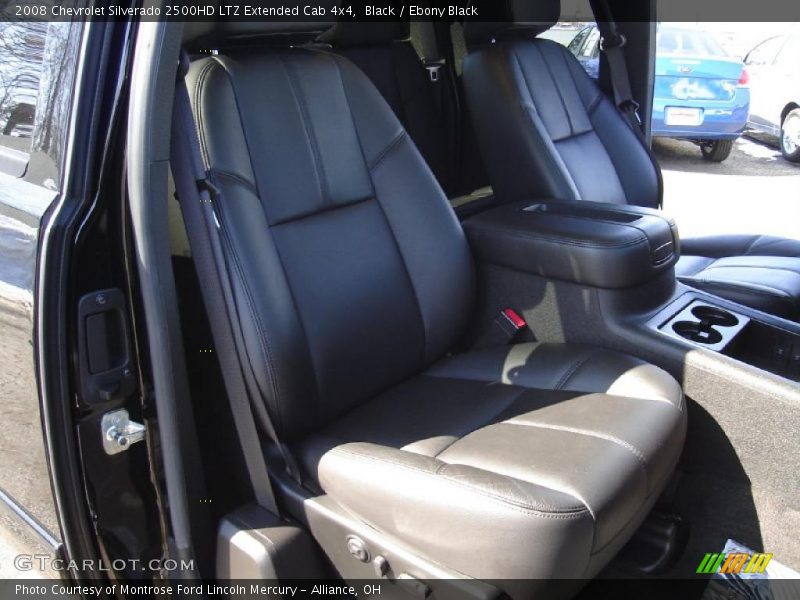 Black / Ebony Black 2008 Chevrolet Silverado 2500HD LTZ Extended Cab 4x4