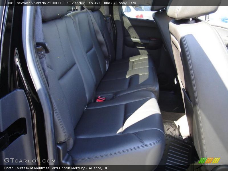 Black / Ebony Black 2008 Chevrolet Silverado 2500HD LTZ Extended Cab 4x4