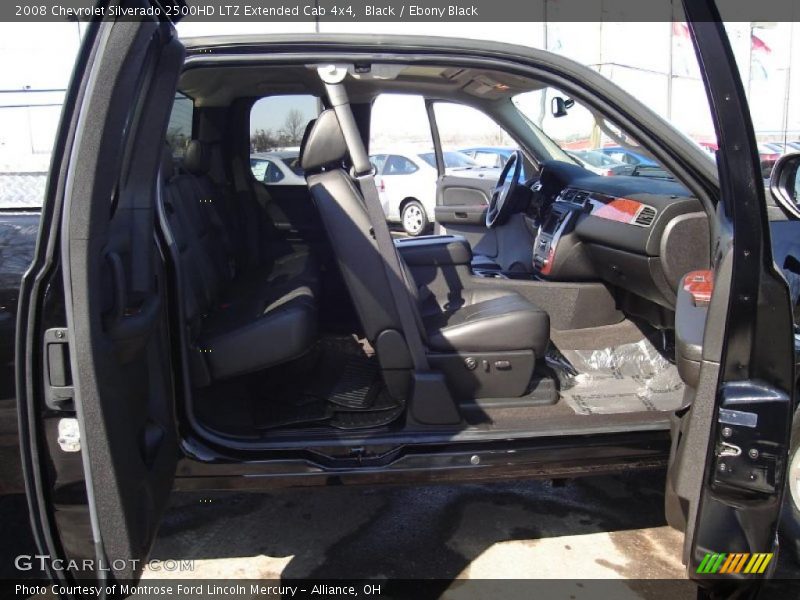 Black / Ebony Black 2008 Chevrolet Silverado 2500HD LTZ Extended Cab 4x4