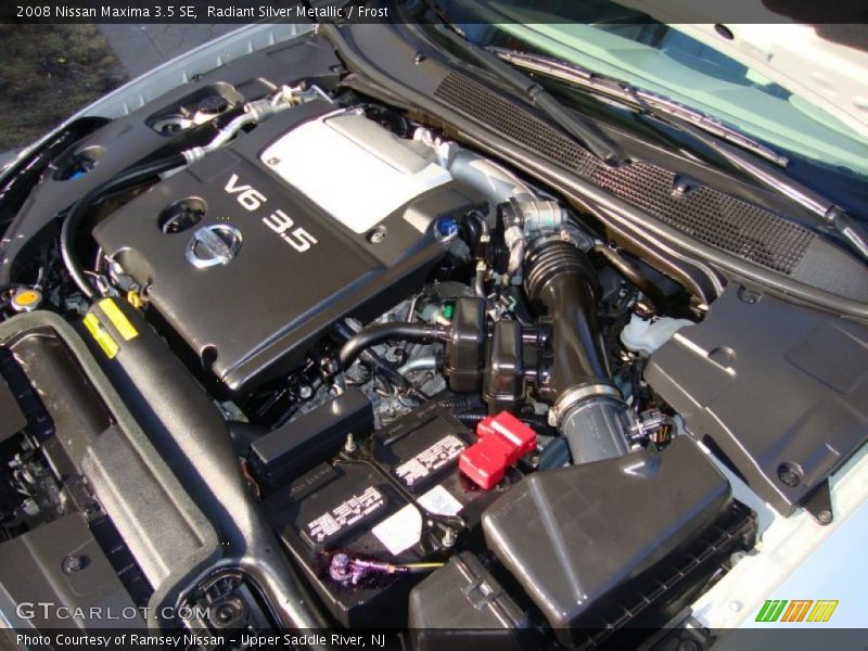 Radiant Silver Metallic / Frost 2008 Nissan Maxima 3.5 SE