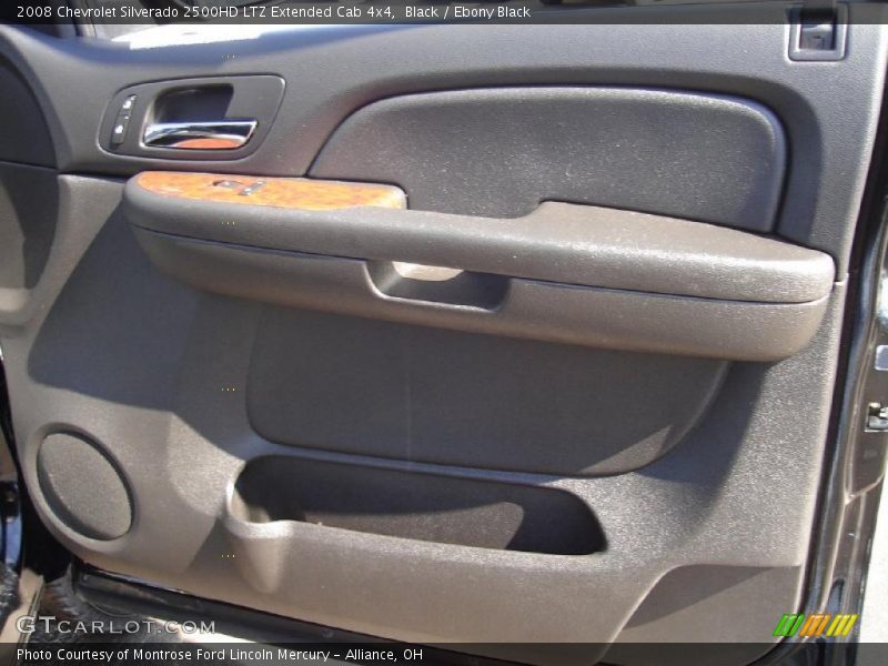 Black / Ebony Black 2008 Chevrolet Silverado 2500HD LTZ Extended Cab 4x4