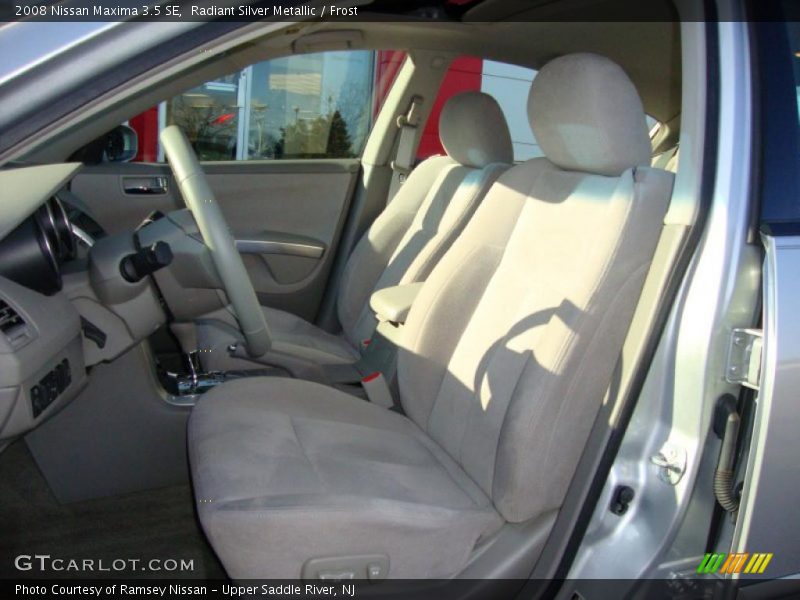 Radiant Silver Metallic / Frost 2008 Nissan Maxima 3.5 SE