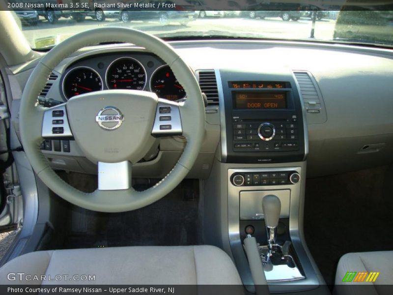 Radiant Silver Metallic / Frost 2008 Nissan Maxima 3.5 SE