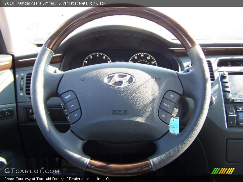 Silver Frost Metallic / Black 2010 Hyundai Azera Limited