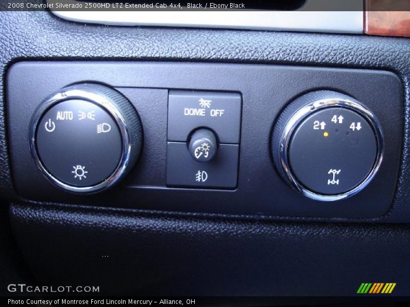 Black / Ebony Black 2008 Chevrolet Silverado 2500HD LTZ Extended Cab 4x4