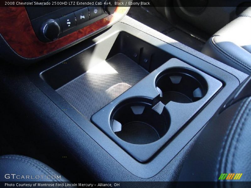Black / Ebony Black 2008 Chevrolet Silverado 2500HD LTZ Extended Cab 4x4