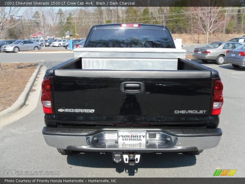 Black / Dark Charcoal 2003 Chevrolet Silverado 1500 LT Crew Cab 4x4