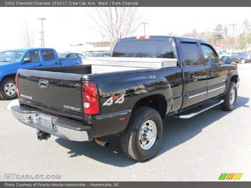 Black / Dark Charcoal 2003 Chevrolet Silverado 1500 LT Crew Cab 4x4