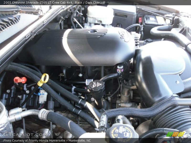 Black / Dark Charcoal 2003 Chevrolet Silverado 1500 LT Crew Cab 4x4
