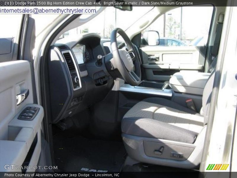 Bright Silver Metallic / Dark Slate/Medium Graystone 2010 Dodge Ram 2500 Big Horn Edition Crew Cab 4x4
