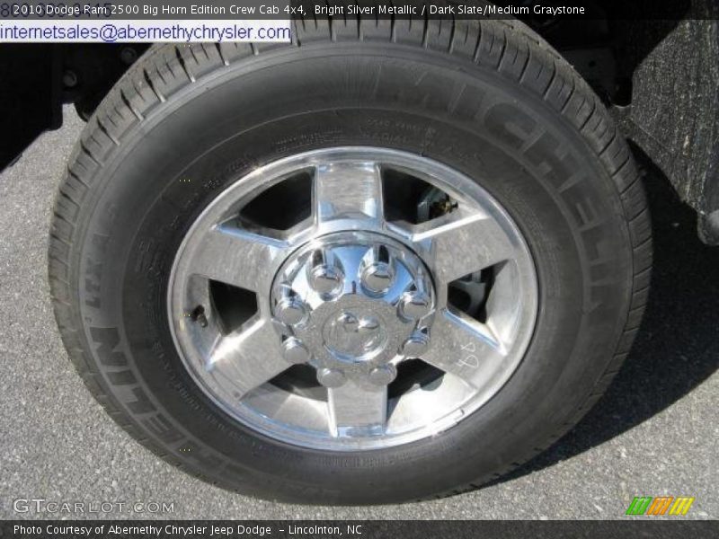 Bright Silver Metallic / Dark Slate/Medium Graystone 2010 Dodge Ram 2500 Big Horn Edition Crew Cab 4x4