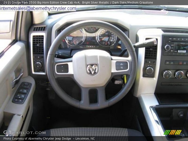 Bright Silver Metallic / Dark Slate/Medium Graystone 2010 Dodge Ram 2500 Big Horn Edition Crew Cab 4x4