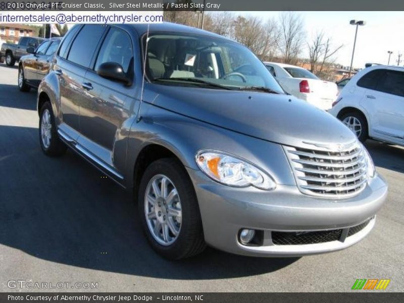 Silver Steel Metallic / Pastel Slate Gray 2010 Chrysler PT Cruiser Classic