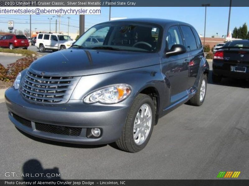 Silver Steel Metallic / Pastel Slate Gray 2010 Chrysler PT Cruiser Classic