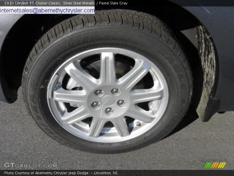 Silver Steel Metallic / Pastel Slate Gray 2010 Chrysler PT Cruiser Classic