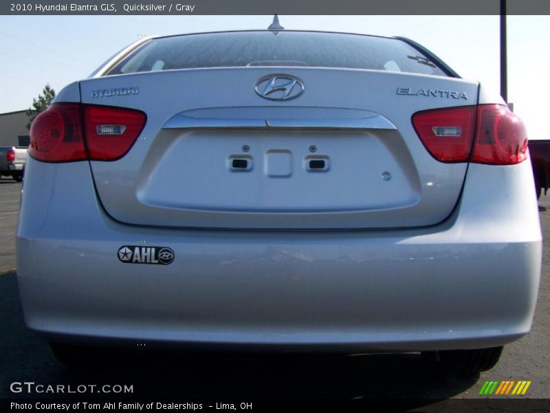 Quicksilver / Gray 2010 Hyundai Elantra GLS