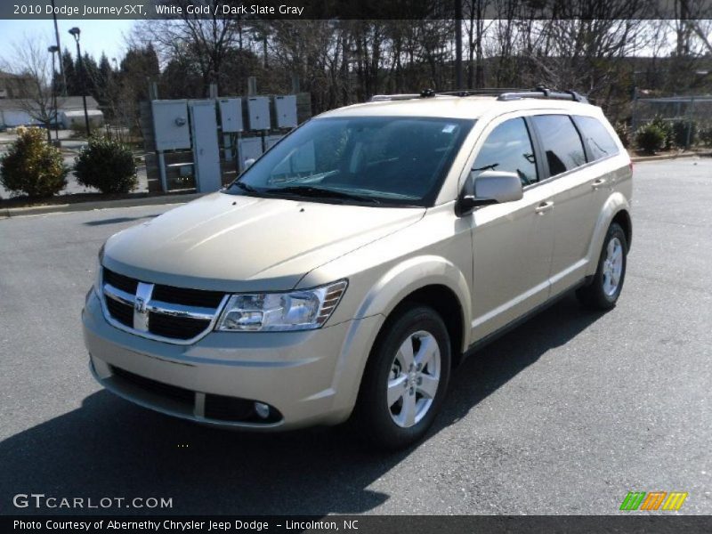 White Gold / Dark Slate Gray 2010 Dodge Journey SXT