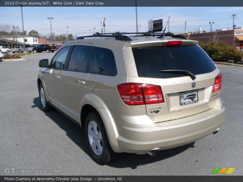 White Gold / Dark Slate Gray 2010 Dodge Journey SXT