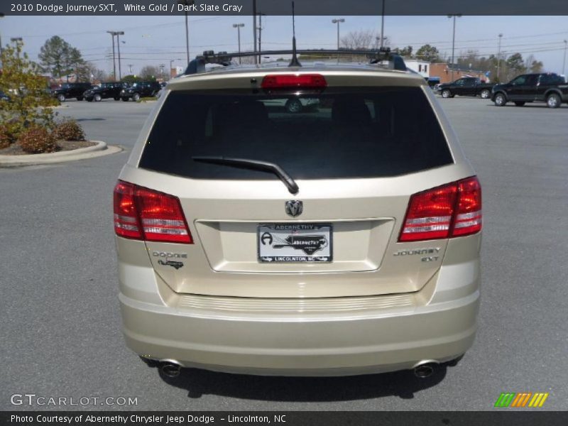 White Gold / Dark Slate Gray 2010 Dodge Journey SXT