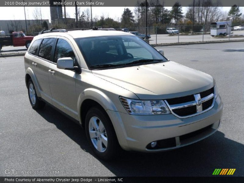 White Gold / Dark Slate Gray 2010 Dodge Journey SXT