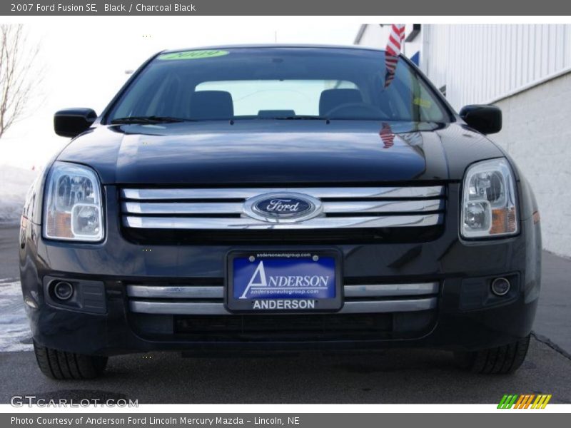 Black / Charcoal Black 2007 Ford Fusion SE