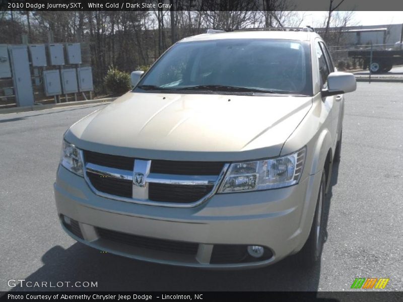 White Gold / Dark Slate Gray 2010 Dodge Journey SXT