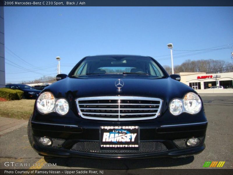 Black / Ash 2006 Mercedes-Benz C 230 Sport