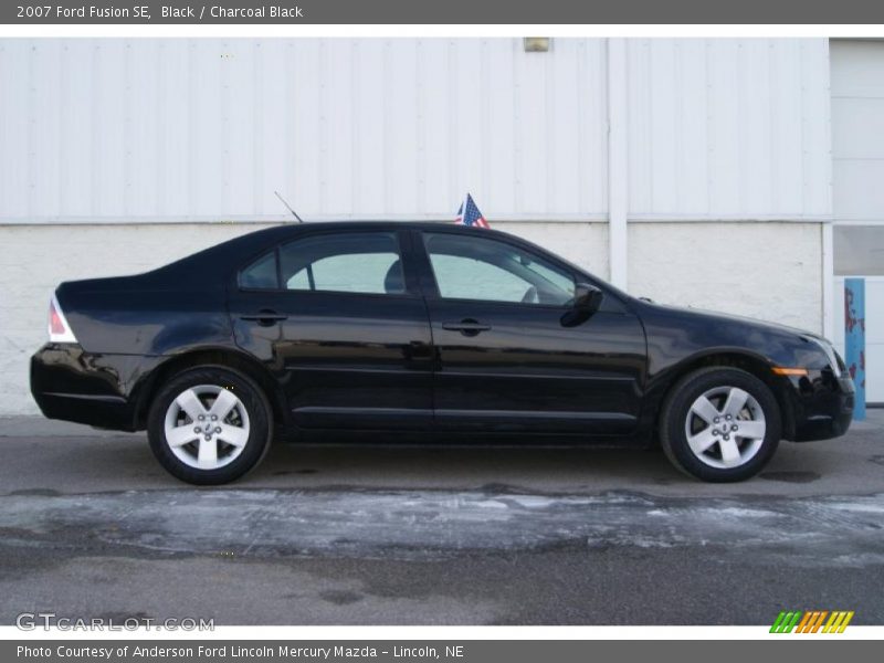 Black / Charcoal Black 2007 Ford Fusion SE