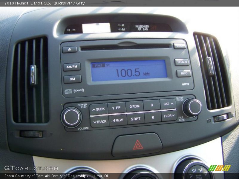 Quicksilver / Gray 2010 Hyundai Elantra GLS