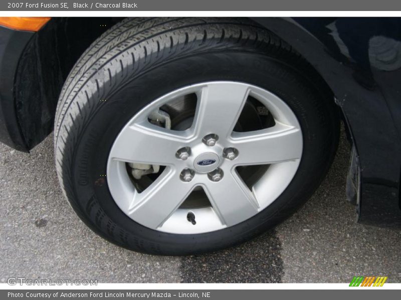 Black / Charcoal Black 2007 Ford Fusion SE