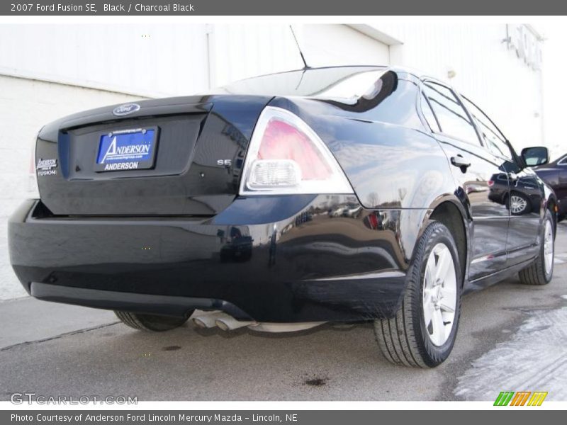 Black / Charcoal Black 2007 Ford Fusion SE