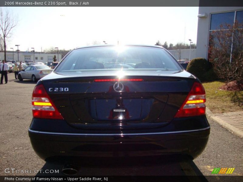 Black / Ash 2006 Mercedes-Benz C 230 Sport