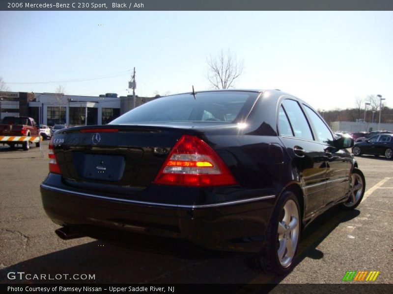 Black / Ash 2006 Mercedes-Benz C 230 Sport
