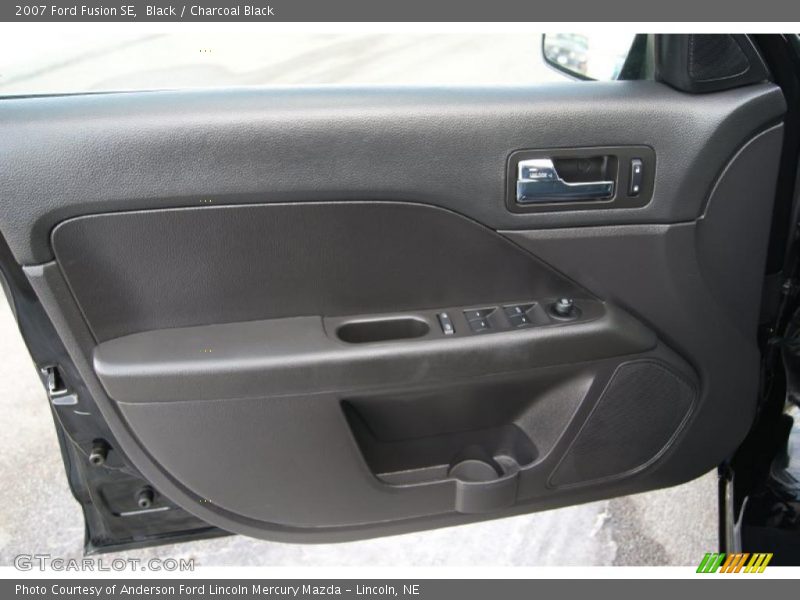 Black / Charcoal Black 2007 Ford Fusion SE