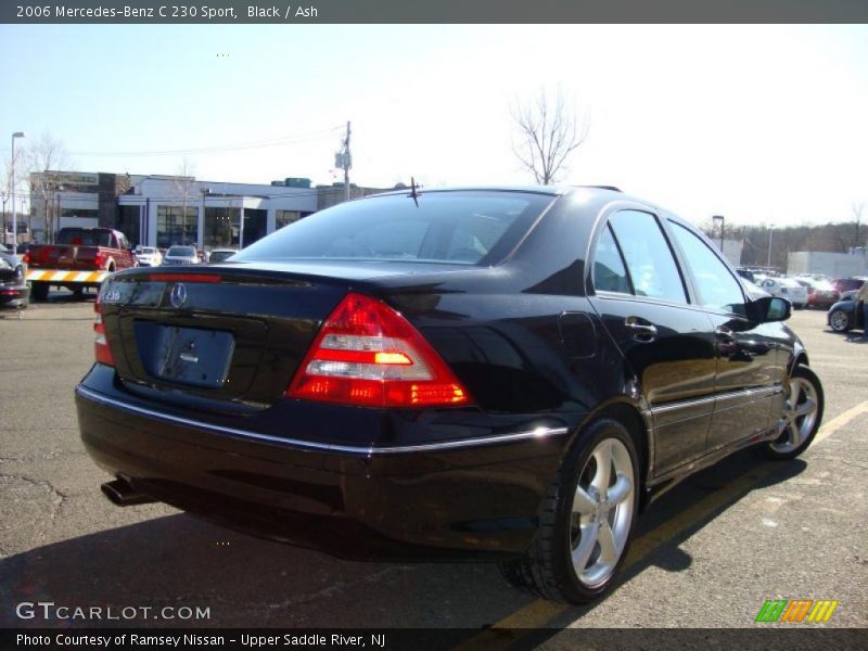 Black / Ash 2006 Mercedes-Benz C 230 Sport