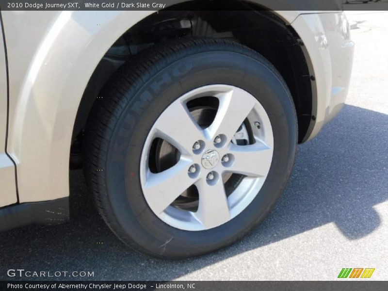White Gold / Dark Slate Gray 2010 Dodge Journey SXT