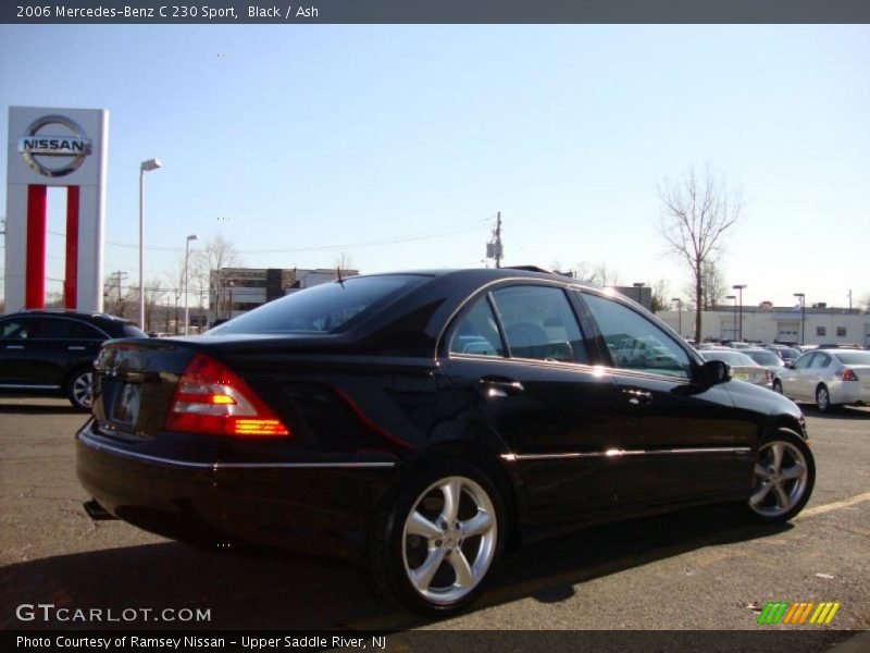 Black / Ash 2006 Mercedes-Benz C 230 Sport