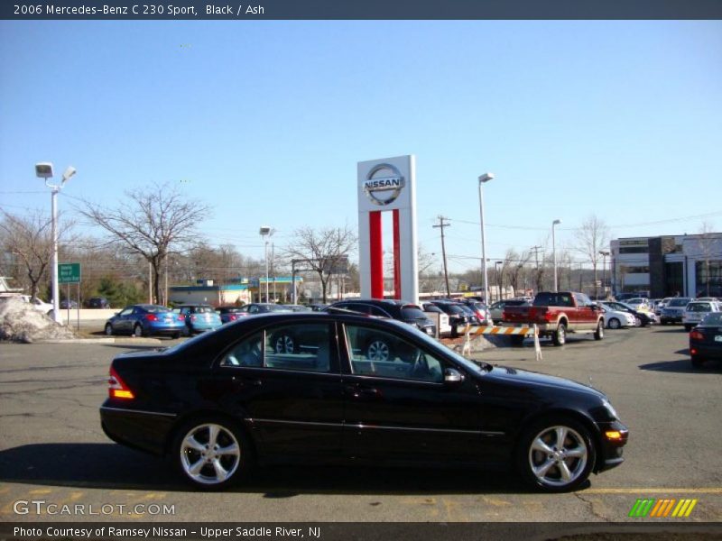 Black / Ash 2006 Mercedes-Benz C 230 Sport