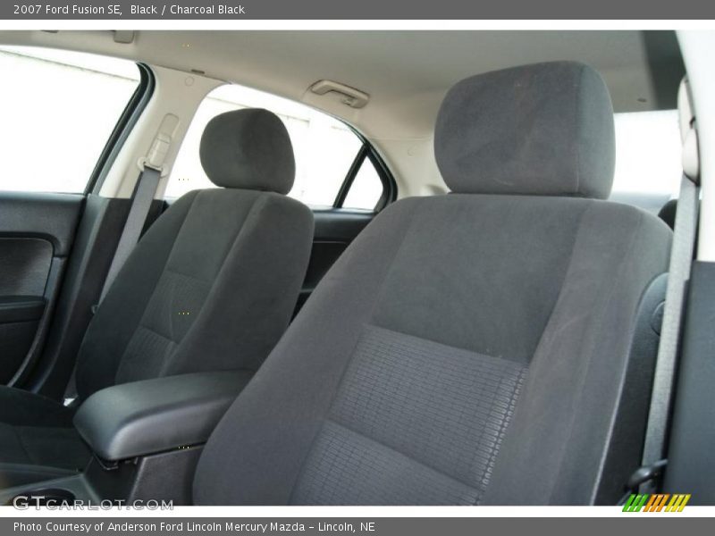 Black / Charcoal Black 2007 Ford Fusion SE