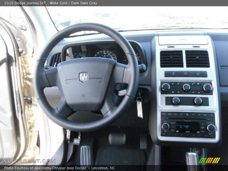White Gold / Dark Slate Gray 2010 Dodge Journey SXT