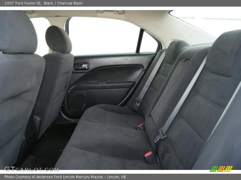 Black / Charcoal Black 2007 Ford Fusion SE