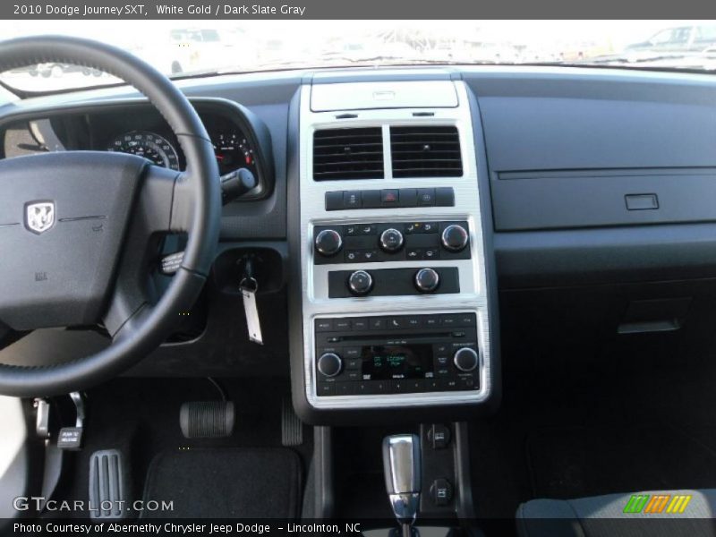 White Gold / Dark Slate Gray 2010 Dodge Journey SXT
