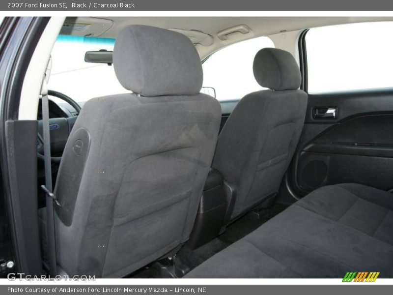 Black / Charcoal Black 2007 Ford Fusion SE