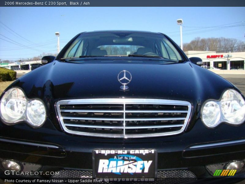 Black / Ash 2006 Mercedes-Benz C 230 Sport