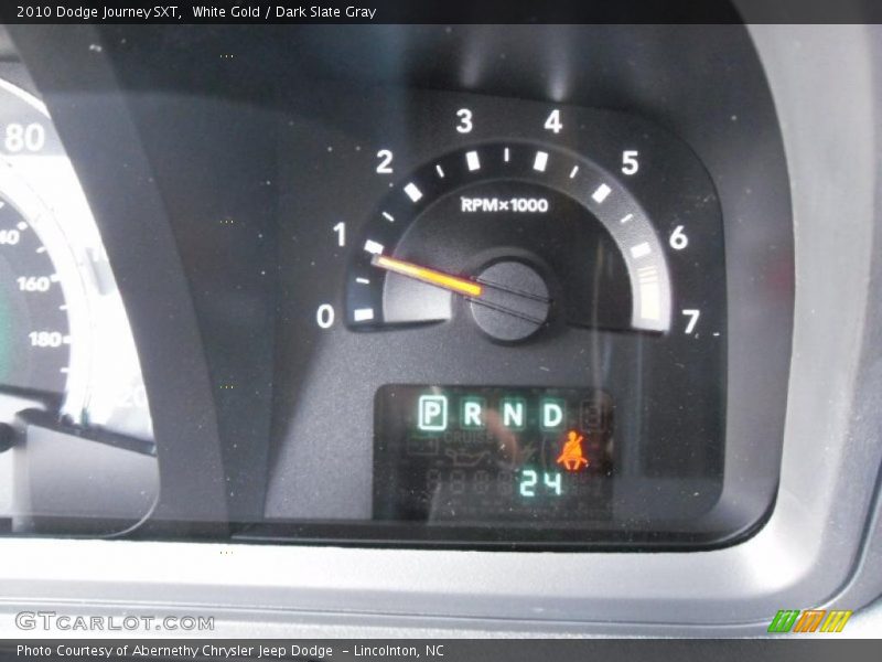 White Gold / Dark Slate Gray 2010 Dodge Journey SXT