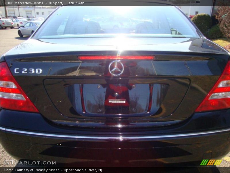 Black / Ash 2006 Mercedes-Benz C 230 Sport
