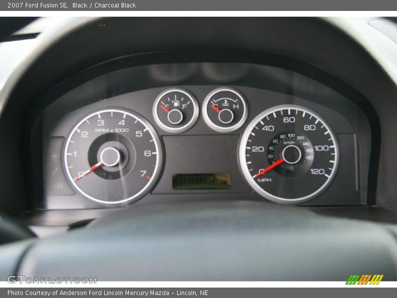Black / Charcoal Black 2007 Ford Fusion SE
